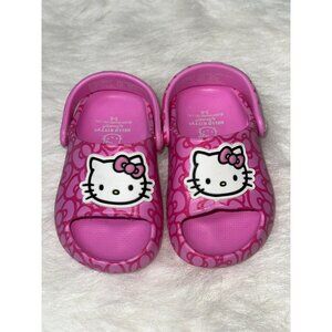 Hello Kitty Licensed Pink Kids Sandals girls 5-6